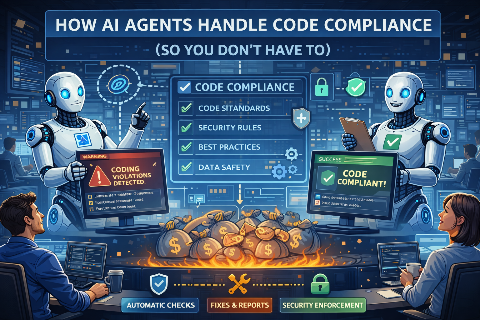 How AI Agents Handle Code Compliance (So You Don't Have To)